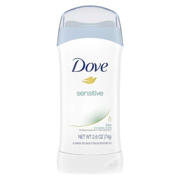 Dove Dove Invisible Solid Sensitive Skin Antiperspirant 2.6 oz. Bar, PK12 50740